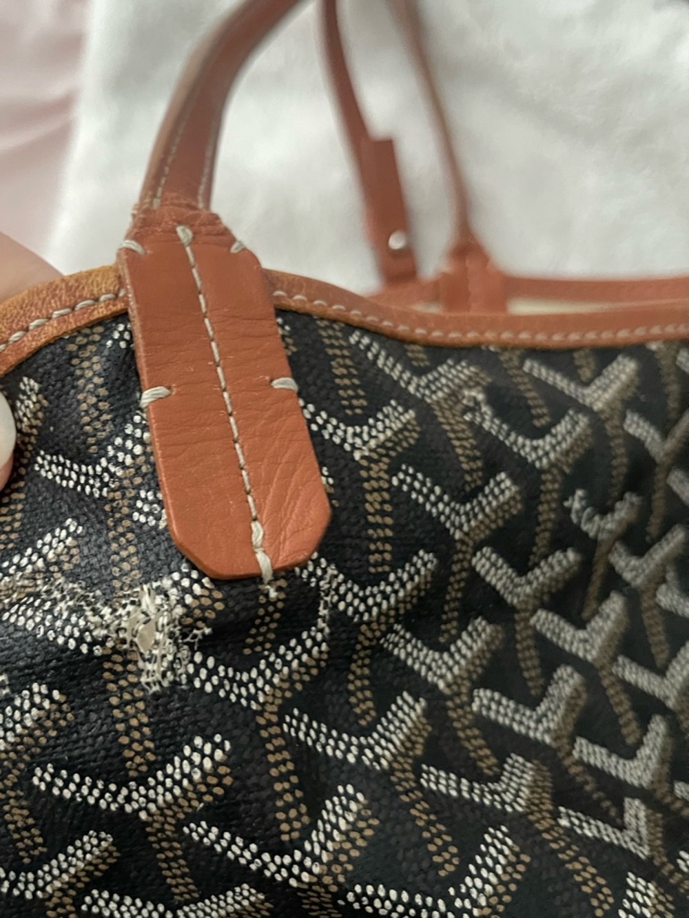 PM Saint Louis Tote Coated Canvas. - Picture 8 of 9
